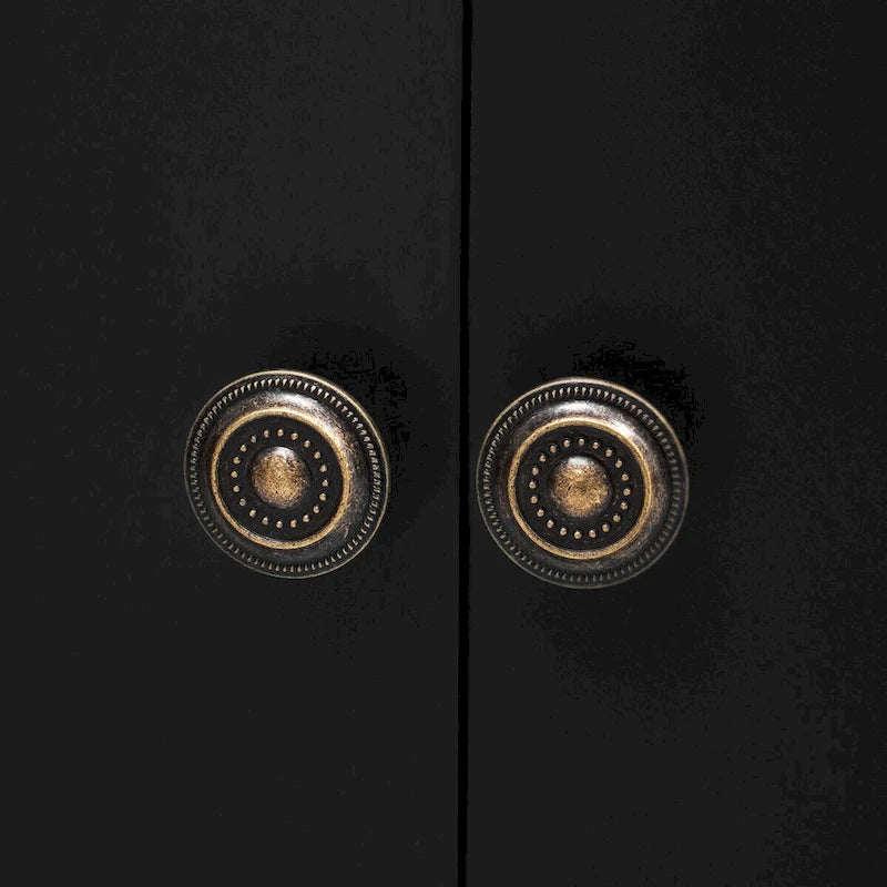 Meuble de rangement au design incurvé avec étagères et tiroir réglables