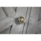 Meuble TV rustique en bois naturel de 122 cm (48 po) - Compatible avec les téléviseurs jusqu'à 140 cm (55 po)