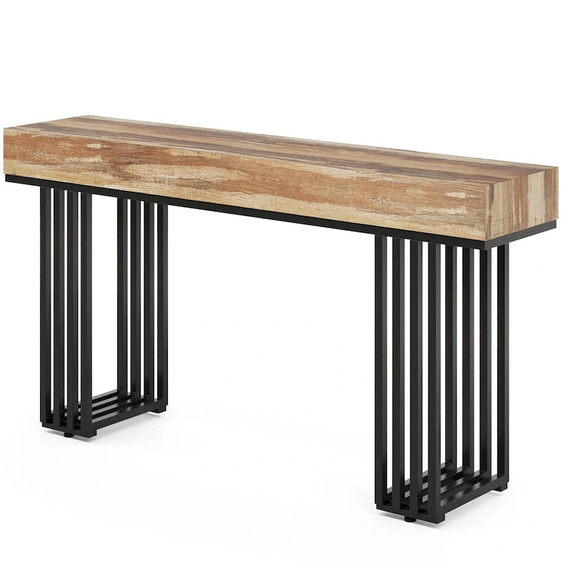 Console de 55 pouces pour canapé, table d'entrée