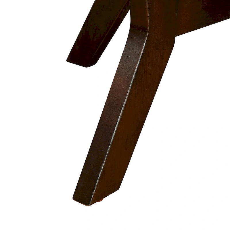 Table basse ronde en bois de 32 pouces