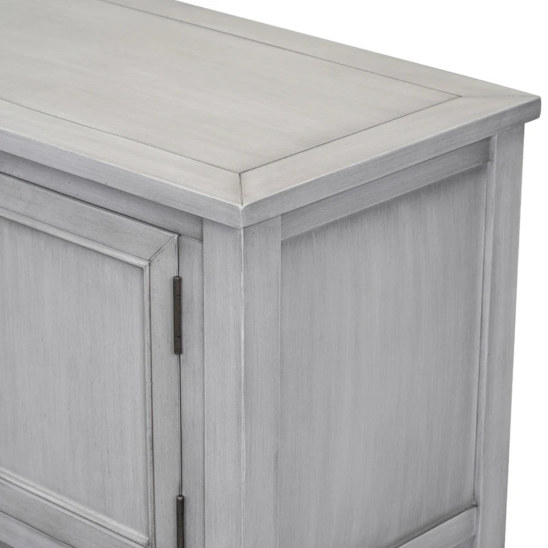 Buffet console avec étagère inférieure