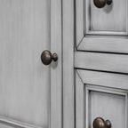 Buffet console avec étagère inférieure