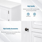 Buffet console avec étagère inférieure