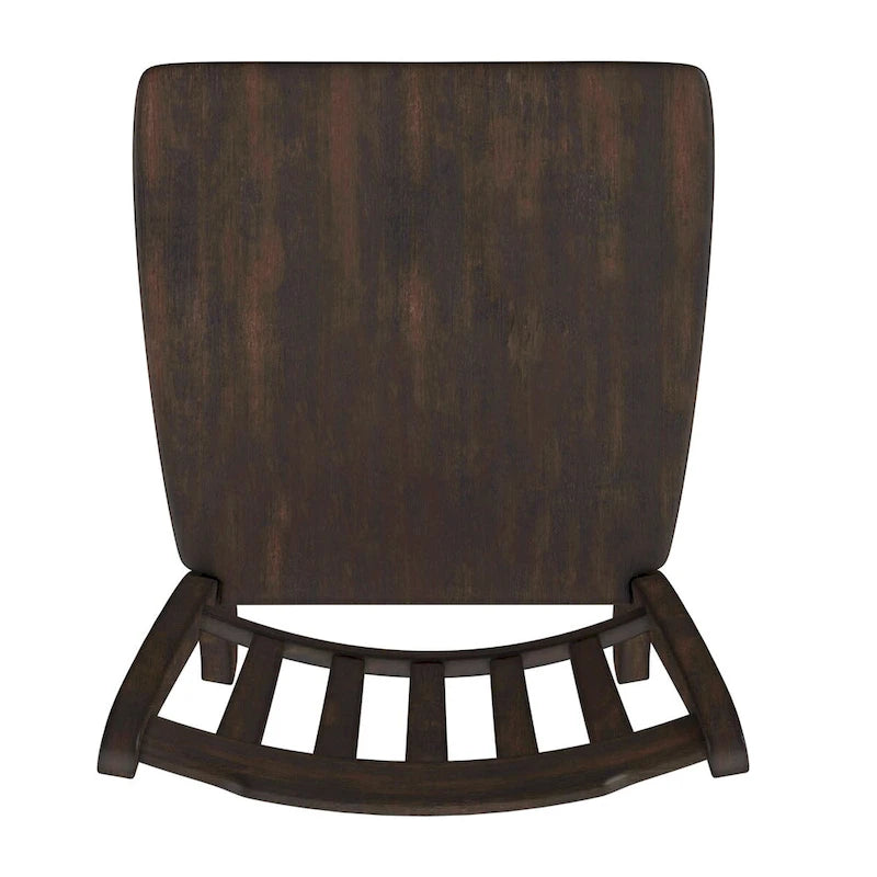 Chaises de salle à manger Eleanor à dossier à lattes en bois (lot de 2) par iNSPIRE Q Classic