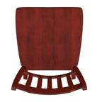 Chaises de salle à manger Eleanor à dossier à lattes en bois (lot de 2) par iNSPIRE Q Classic