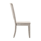 Chaises de salle à manger Eleanor à dossier à lattes en bois (lot de 2) par iNSPIRE Q Classic