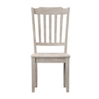 Chaises de salle à manger Eleanor à dossier à lattes en bois (lot de 2) par iNSPIRE Q Classic