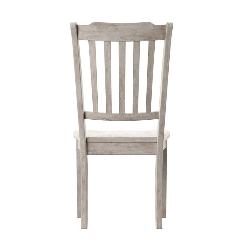 Chaises de salle à manger Eleanor à dossier à lattes en bois (lot de 2) par iNSPIRE Q Classic