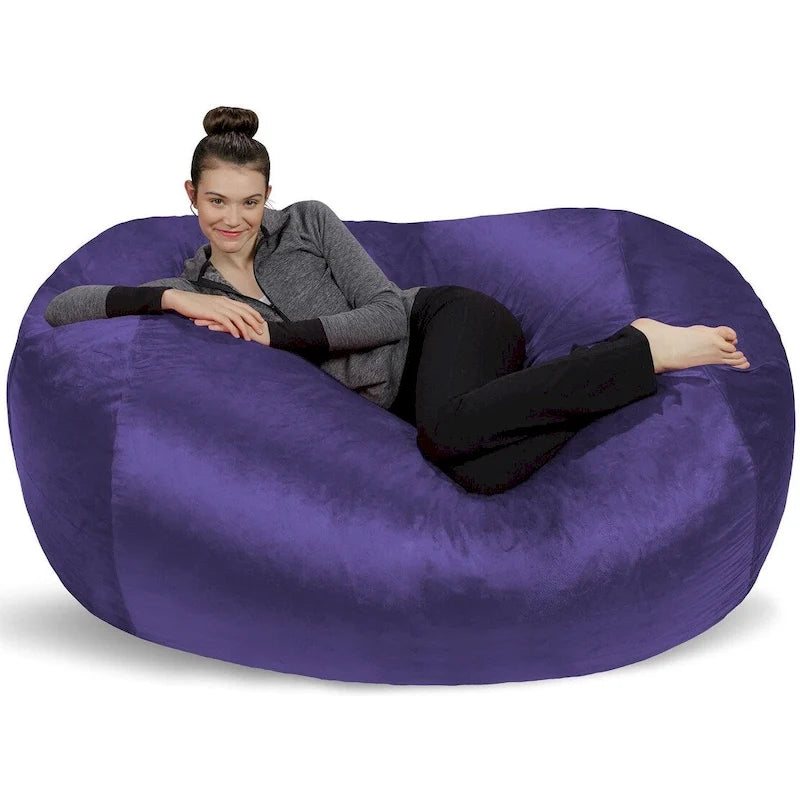 Pouf de 1,80 m en mousse à mémoire de forme