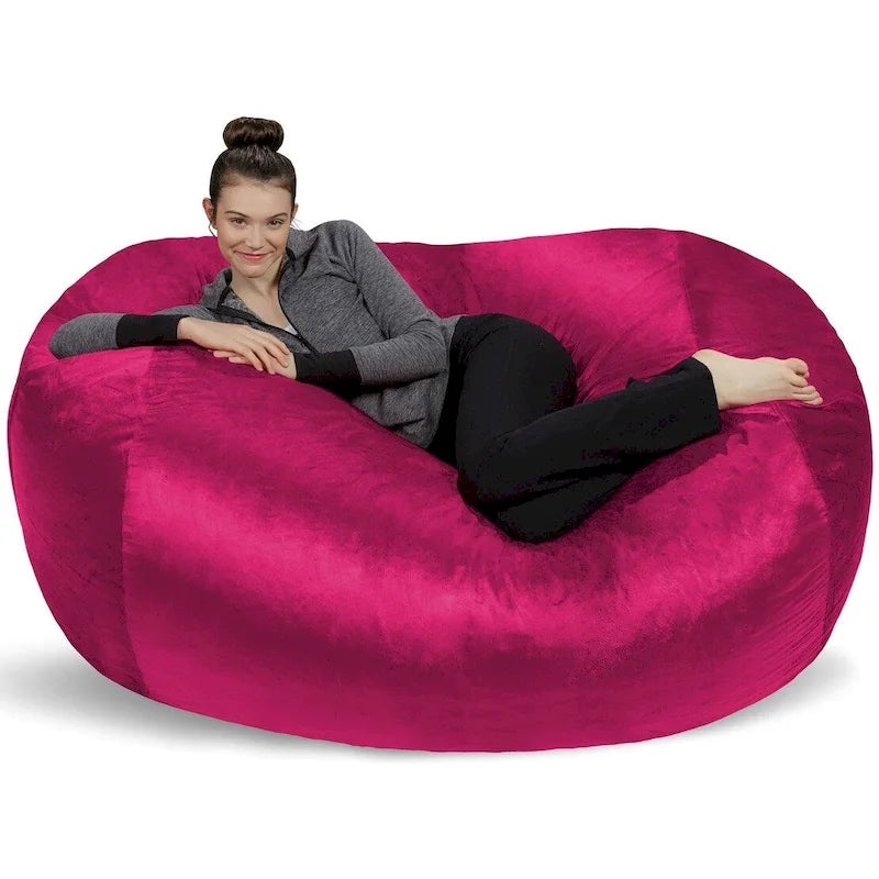Pouf de 1,80 m en mousse à mémoire de forme