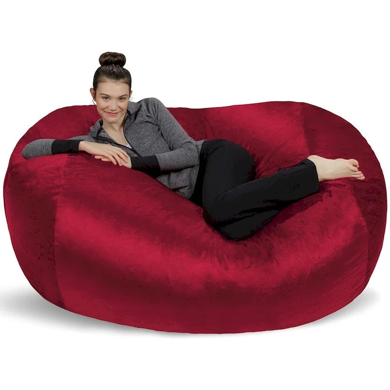 Pouf de 1,80 m en mousse à mémoire de forme