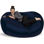 Pouf de 1,80 m en mousse à mémoire de forme