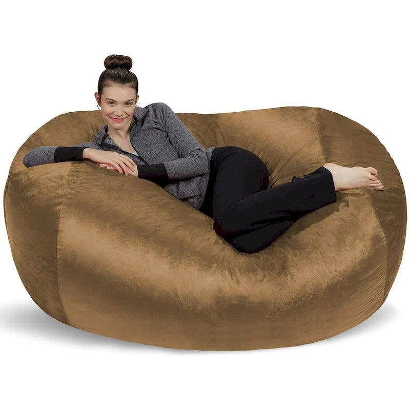 Pouf de 1,80 m en mousse à mémoire de forme