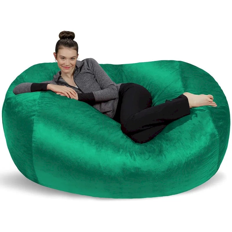 Pouf de 1,80 m en mousse à mémoire de forme