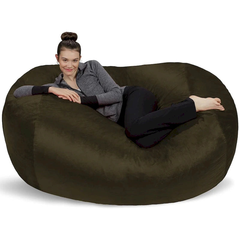 Pouf de 1,80 m en mousse à mémoire de forme