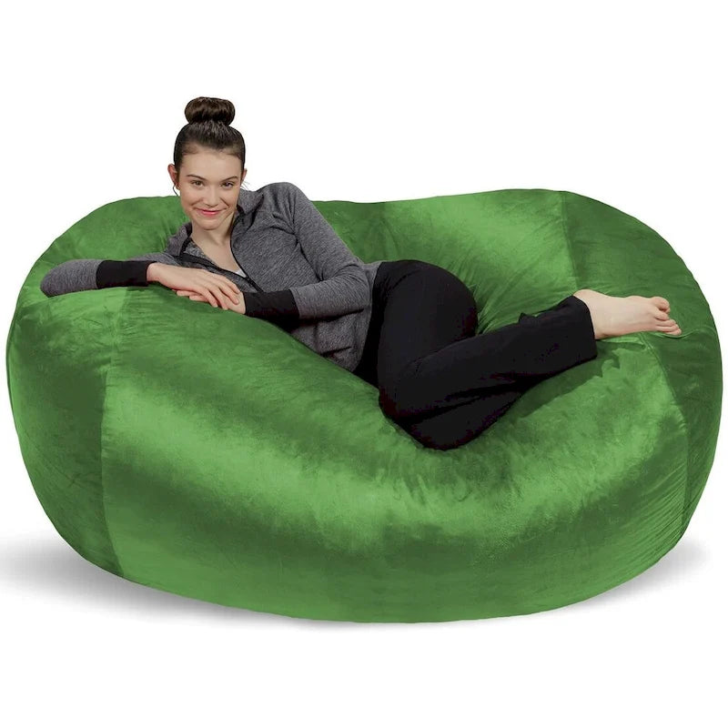 Pouf de 1,80 m en mousse à mémoire de forme