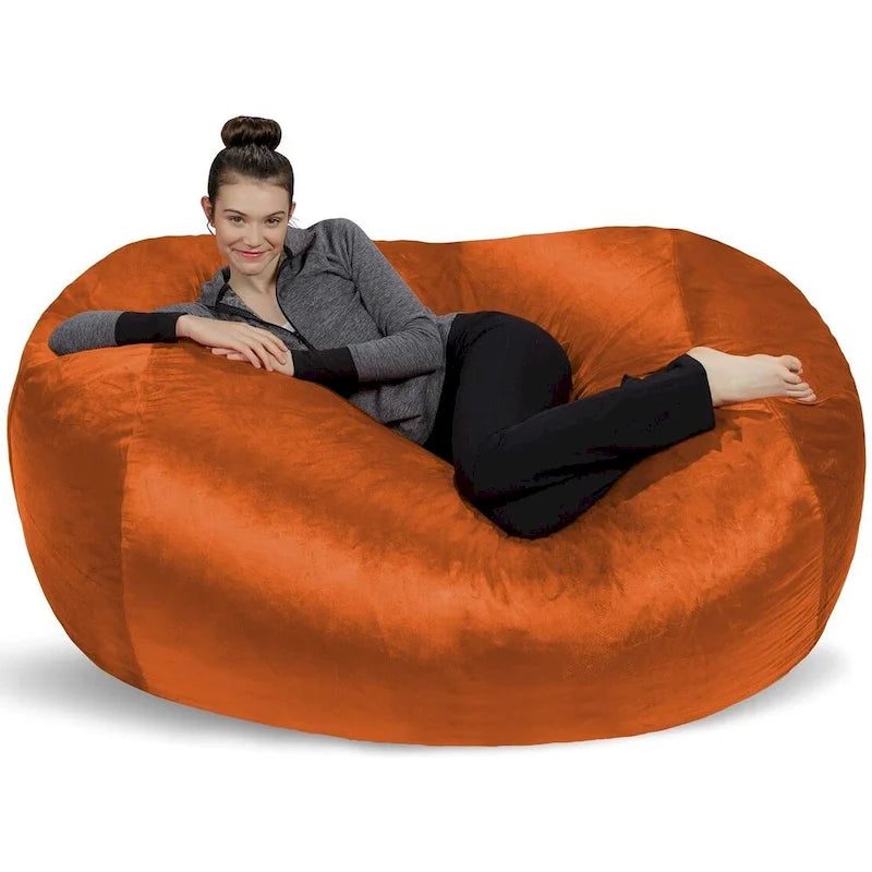 Pouf de 1,80 m en mousse à mémoire de forme