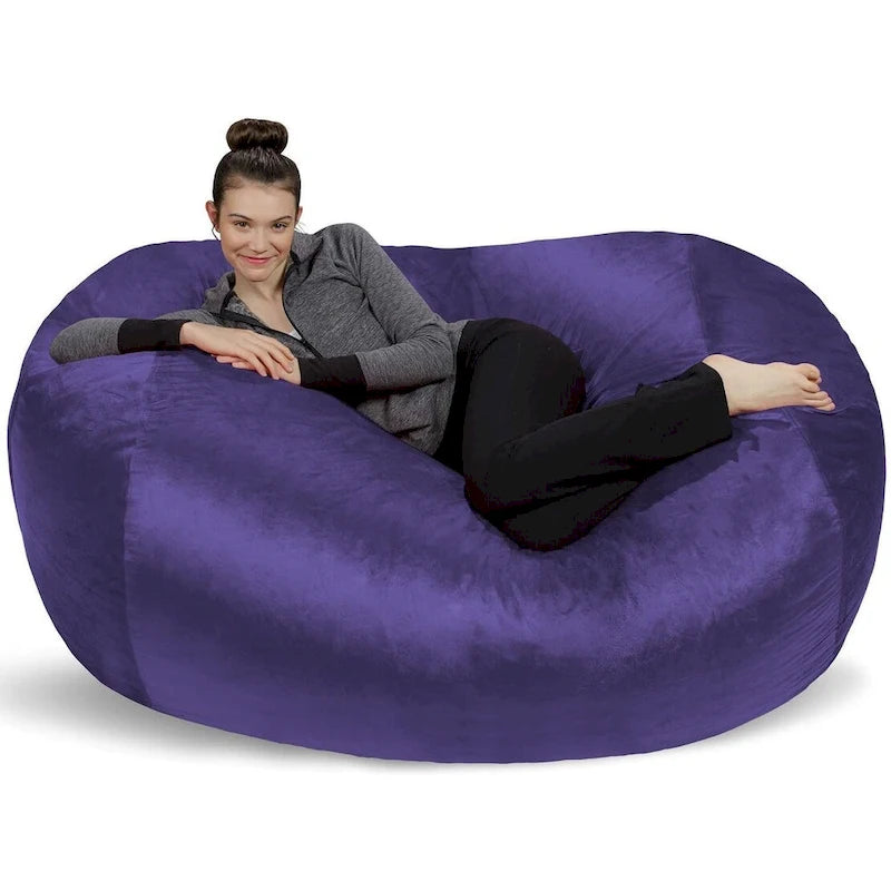 Pouf de 1,80 m en mousse à mémoire de forme
