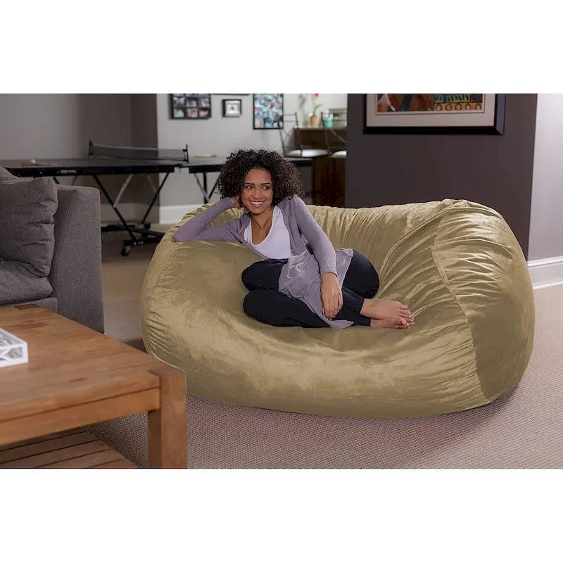 Pouf de 1,80 m en mousse à mémoire de forme