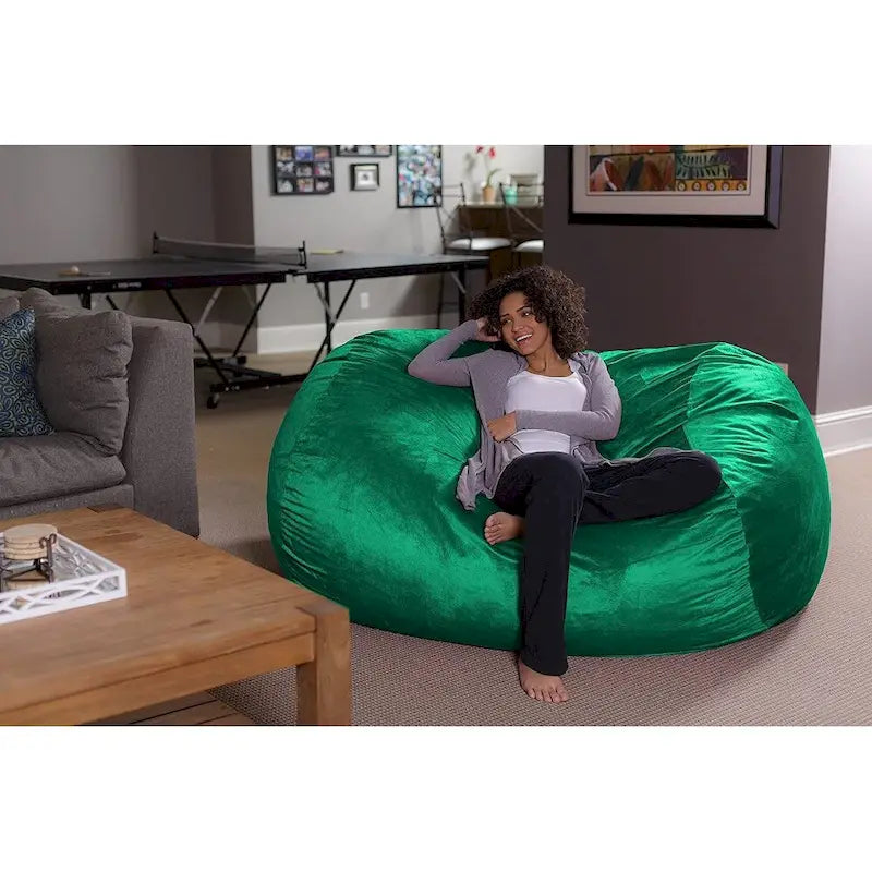 Pouf de 1,80 m en mousse à mémoire de forme