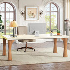 Bureau de direction, grand bureau de 71 cm de large x 35 cm de profondeur, bureau d'ordinateur moderne