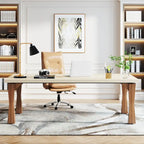 Bureau de direction, grand bureau de 71 cm de large x 35 cm de profondeur, bureau d'ordinateur moderne