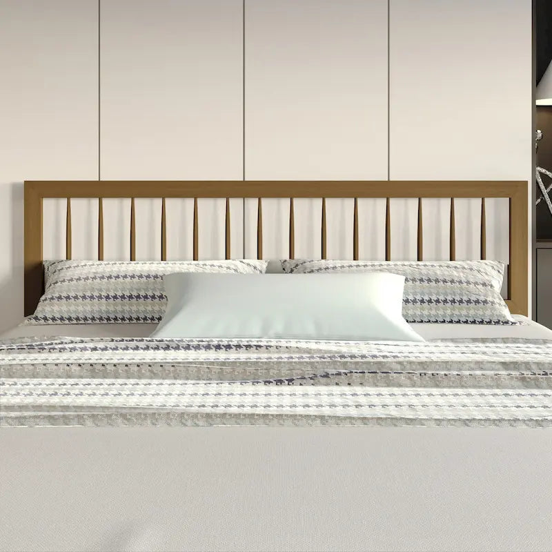 Tête de lit rustique en bois CraftPorch