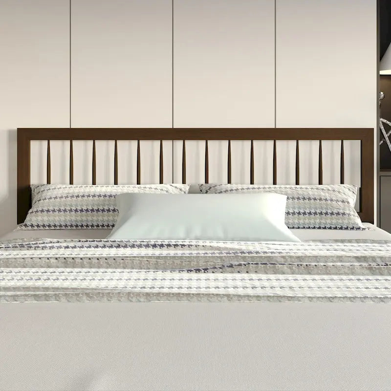 Tête de lit rustique en bois CraftPorch