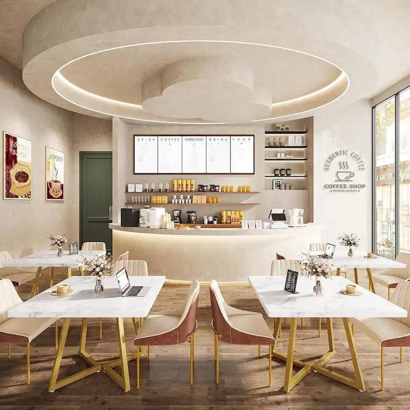 Table de salle à manger carrée pour 4 personnes, 80 cm, style industriel, idéale pour les petits espaces.