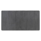 Ensemble de salle à manger rétro 7 pièces comprenant une table extensible pour 6 personnes et 6 chaises rembourrées