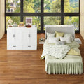 Convertible Murphy Bed Multifunctional Rooms Accent Cabinet Dresser