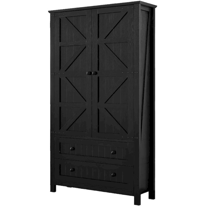 Armoire de rangement de cuisine de ferme