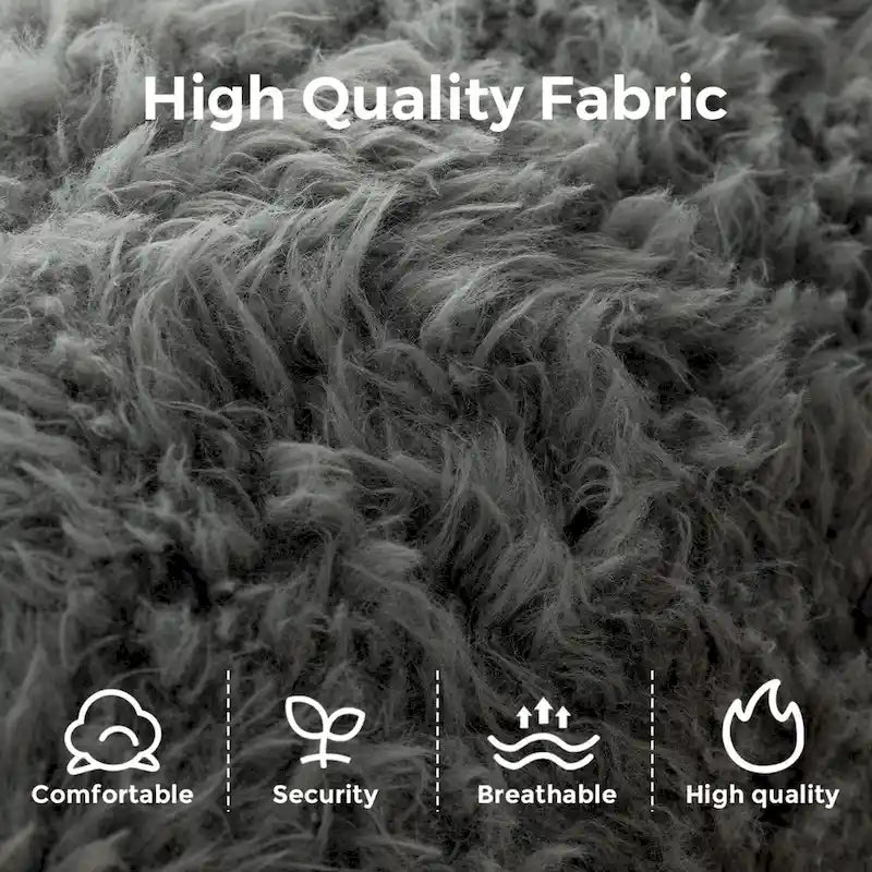 Pouf géant, pouf surdimensionné en forme de coquillage avec rembourrage