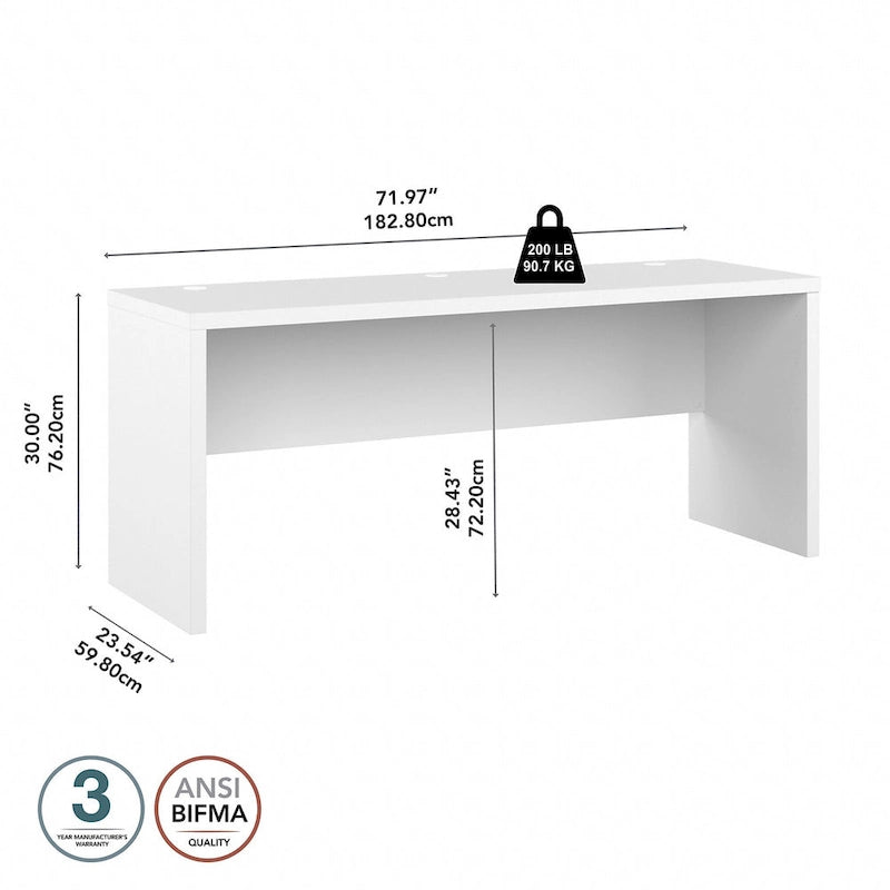 Bureau d'ordinateur Echo 72W de Bush Business Furniture