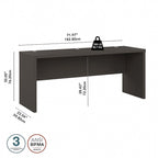 Bureau d'ordinateur Echo 72W de Bush Business Furniture