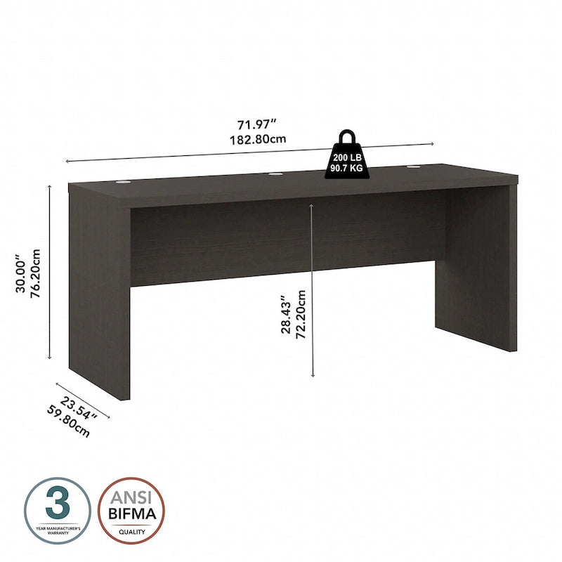 Bureau d'ordinateur Echo 72W de Bush Business Furniture