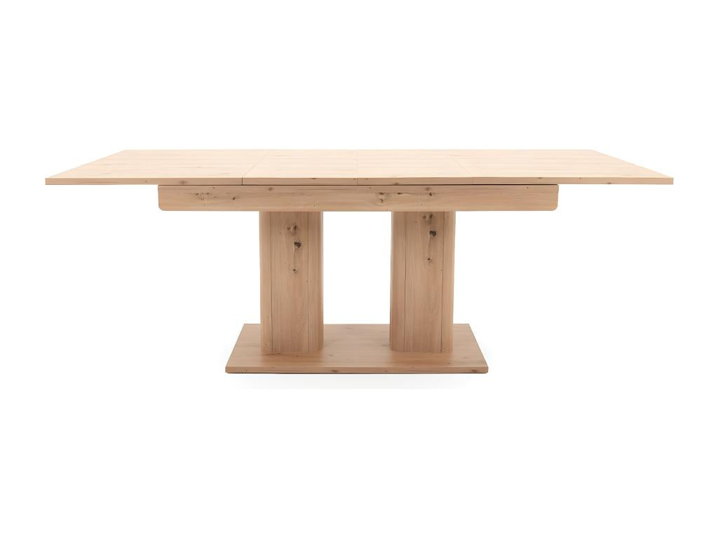 Table de salle à manger en chêne beige