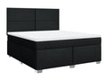 Matelas en tissu noir, 180 x 200 cm - dlz1766580661237