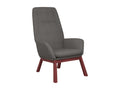 Fauteuil d'appoint en tissu gris
