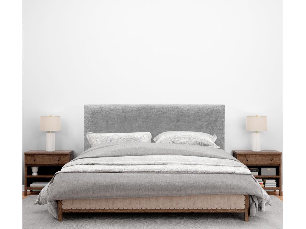 Lit gris, 160 x 50 cm