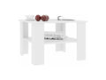 Table basse blanche