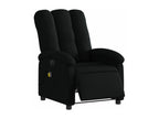 Fauteuil d'appoint en tissu noir