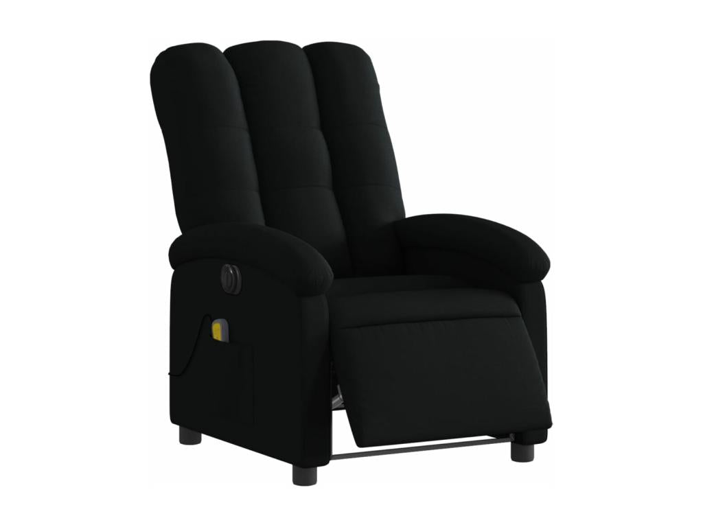Fauteuil d'appoint en tissu noir