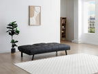 Canapé-lit noir