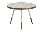 Table basse en marbre blanc