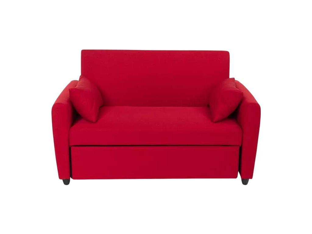 Canapé en tissu rouge - dlz1766580671702