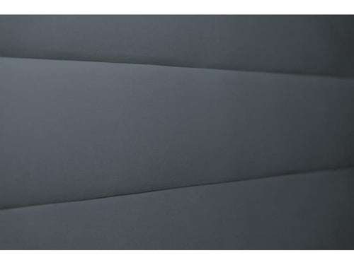 Lit en velours anthracite