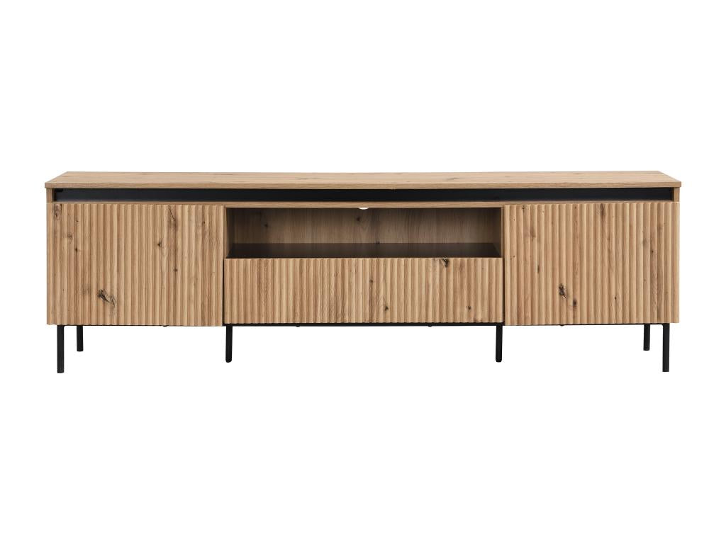 Meuble TV en métal naturel