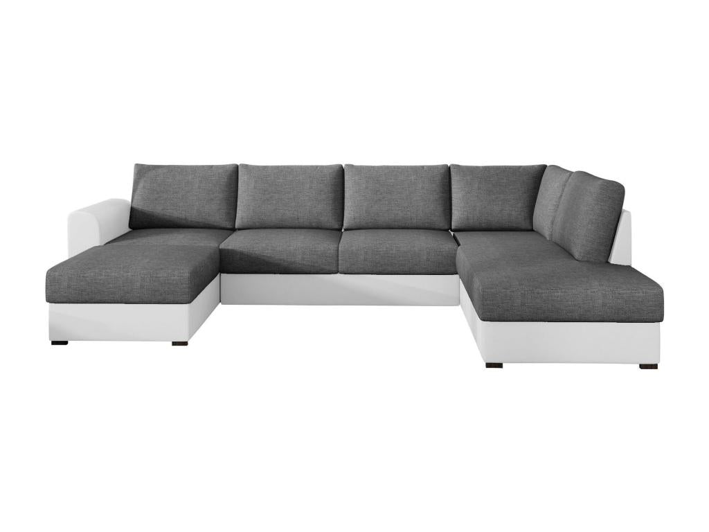 Canapé gris, 305 x 188 x 85 cm