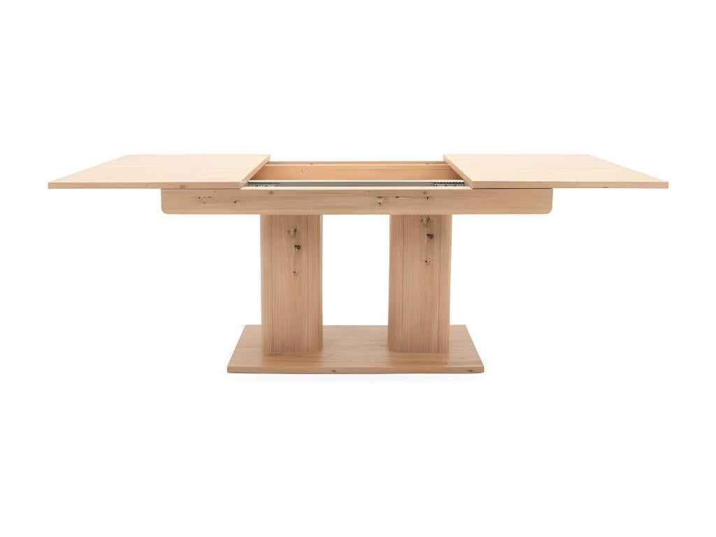 Table de salle à manger en chêne beige